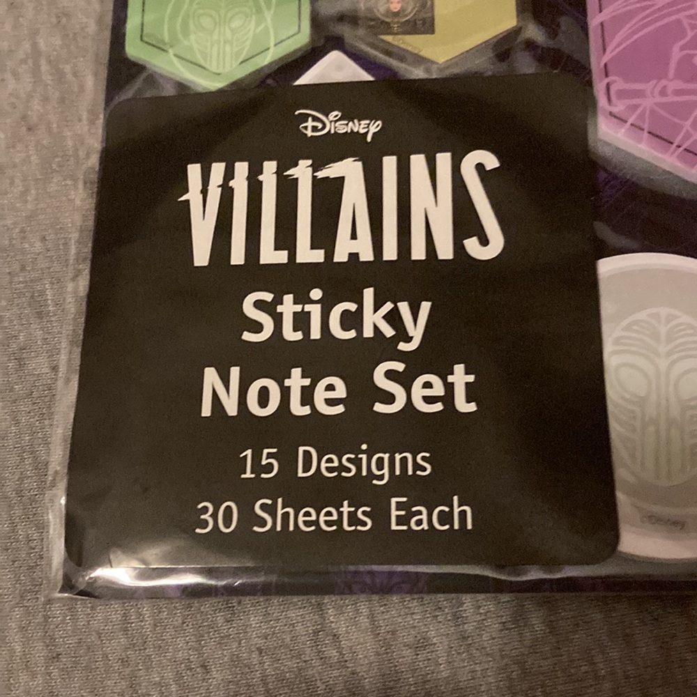 Disney Villains Sticky Notes - Picture 6 of 7